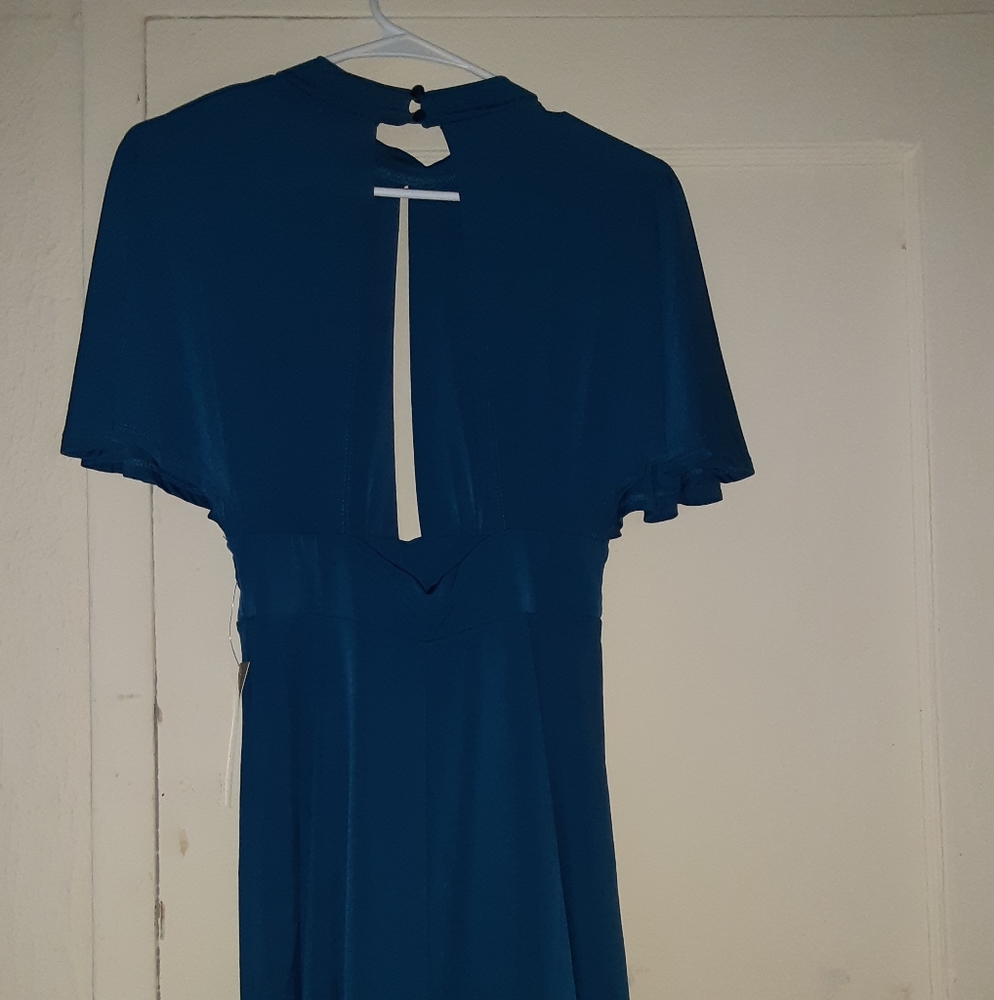 Blue dress